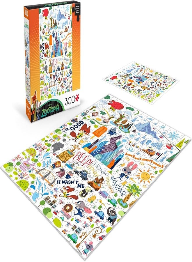 سيكو أحجية الصور المقطوعة من سيكو - ديزني - زوتوبيا - 300 قطعة كبيرة الحجم - Image 4